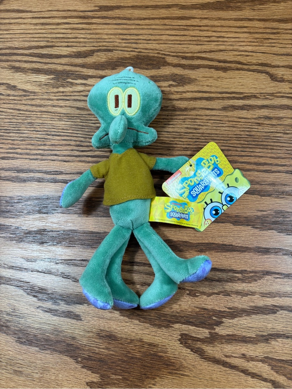 Nickelodeon SpongeBob SquarePants Squidward Plush Stuffed Toy NWT Gift
